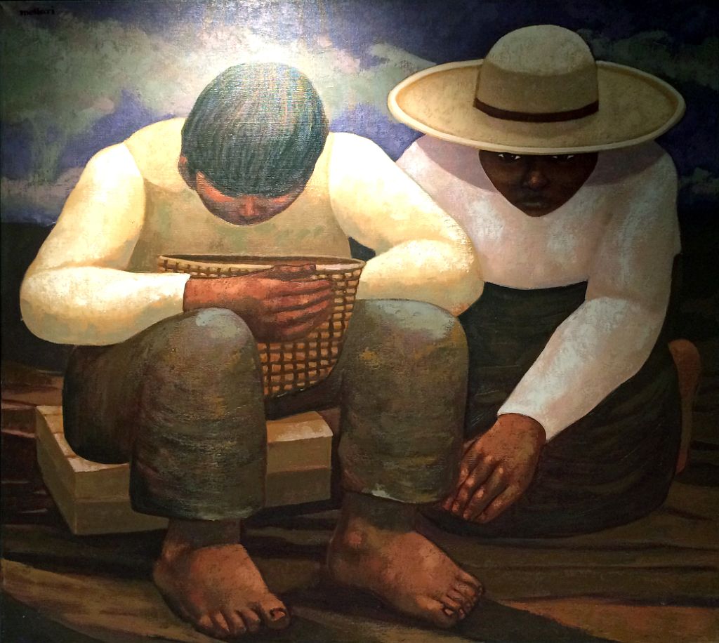 29 Conversando By Mario Mollari Painting At Alvear Art Hotel Buenos Aires
